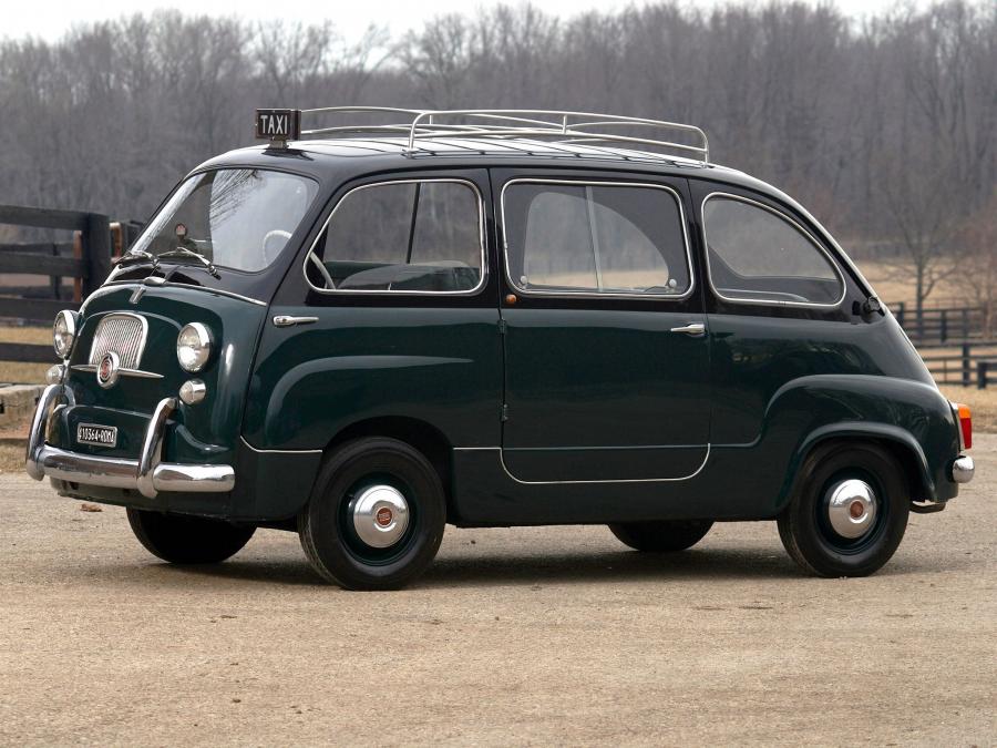  Fiat 600 Multipla Taxi 1956 года  (фото 6 из 11)